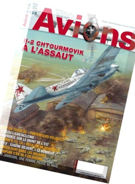 Avions – N 210, Mars-Avril 2016 Cover