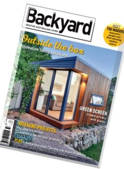 Backyard – Issue 14.2, 2016