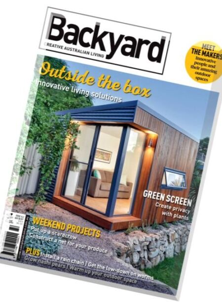 Backyard – Issue 14.2, 2016 Cover