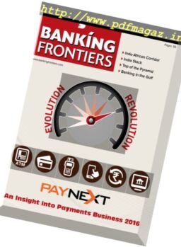 Banking Frontiers – August 2016