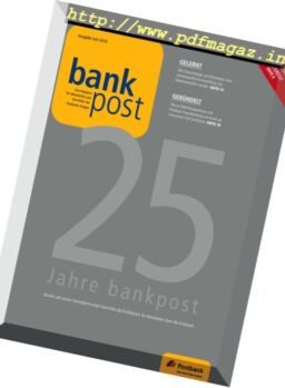 Bankpost – Juni 2016