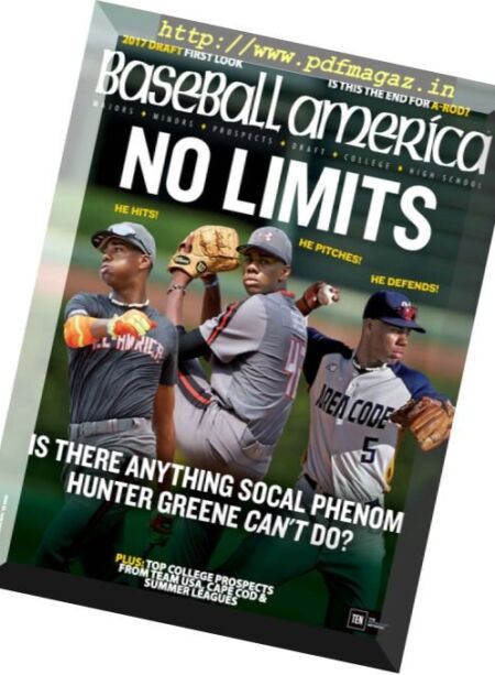 Baseball America – 2 September 2016 Cover