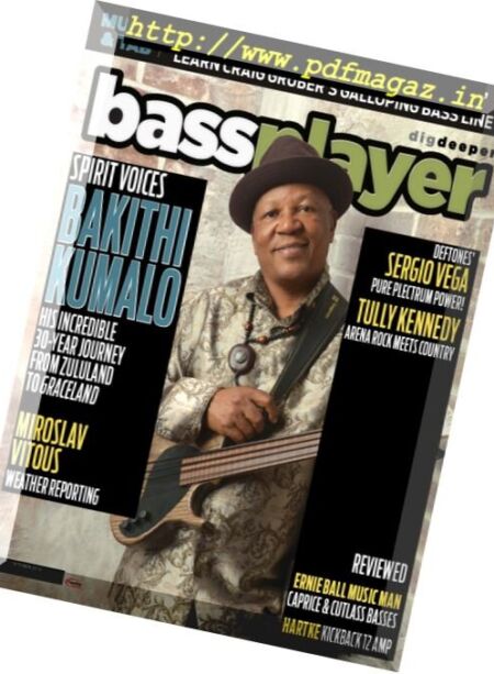 Bass Player – October 2016 Cover