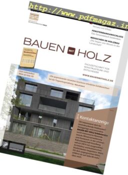 Bauen mit Holz – Nr.6 2016