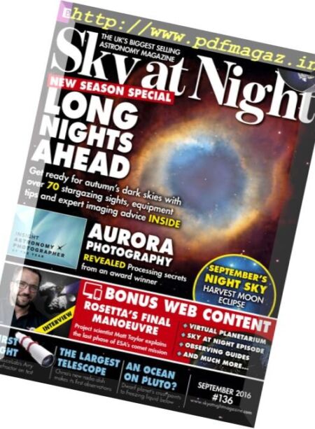 BBC Sky at Night – September 2016 Cover