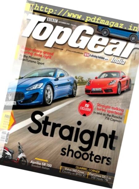 BBC Top Gear India – September 2016 Cover