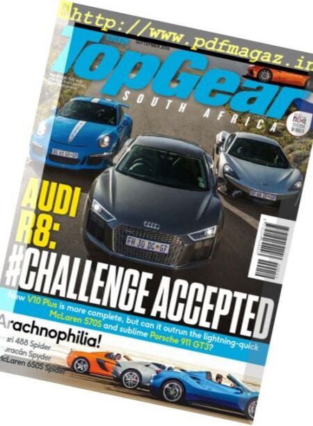BBC Top Gear South Africa – September 2016 Cover