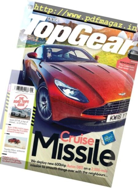BBC Top Gear UK – September 2016 Cover