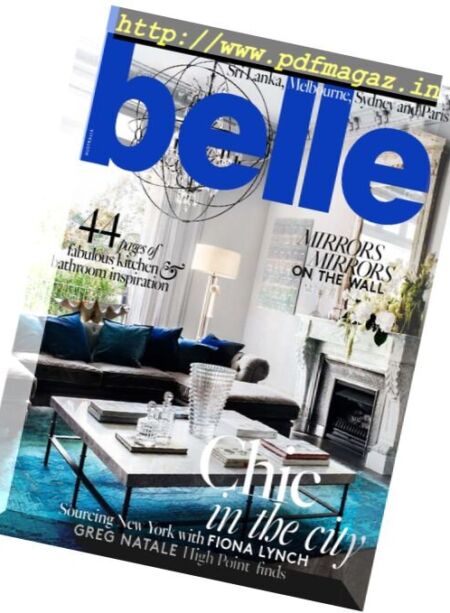Belle – October 2016 Cover