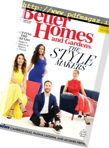 Better Homes and Gardens USA – September 2016 Cover