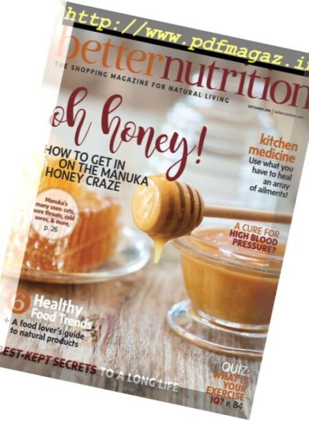 Better Nutrition – September 2016 Cover