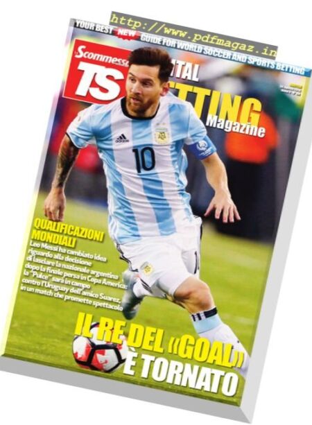 Betting Magazine – 30 Agosto 2016 Cover