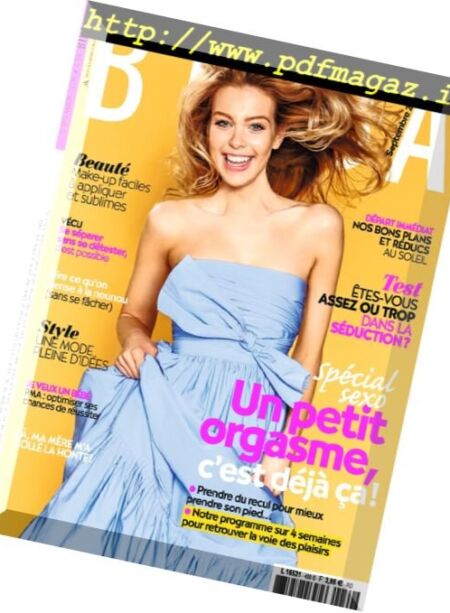 Biba – Septembre 2016 Cover