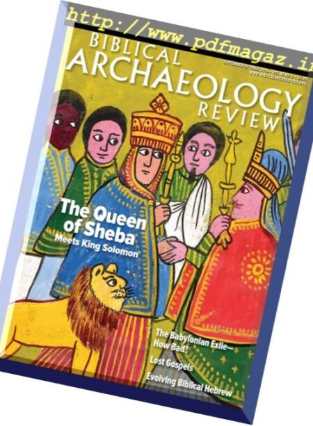 Biblical Archaeology Review – September-October 2016 Cover