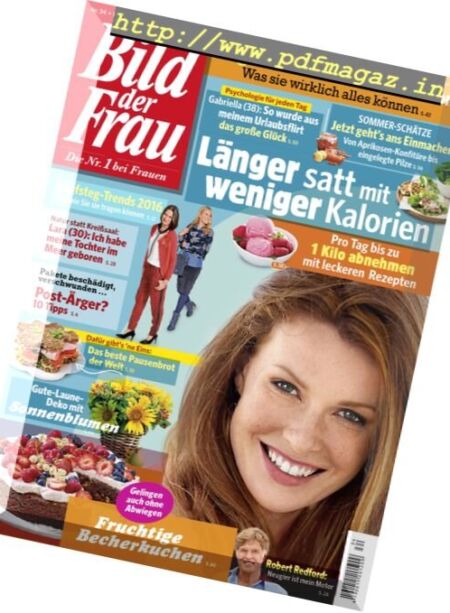 Bild der Frau – 19 August 2016 Cover