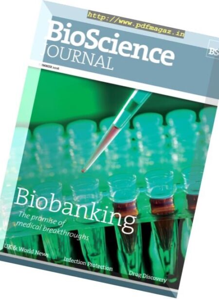 BioScience Journal – Summer 2016 Cover