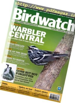 Birdwatch UK – September 2016