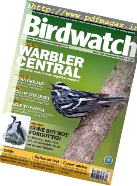 Birdwatch UK – September 2016 Cover