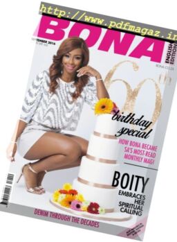 Bona – September 2016