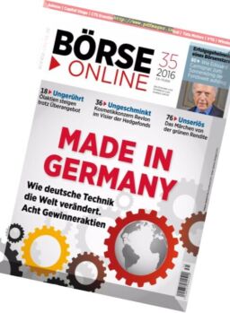 Borse Online – 1 September 2016