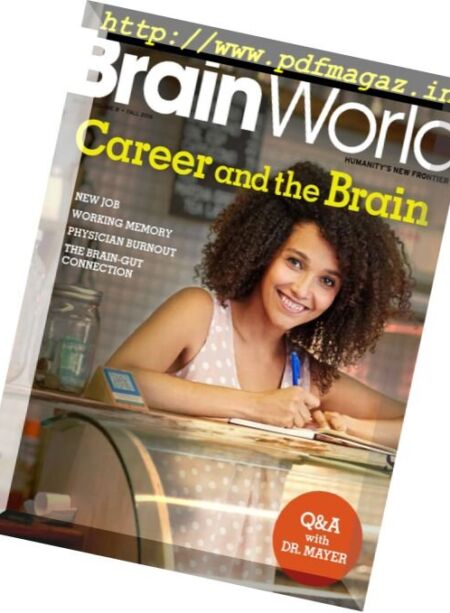 Brain World – Fall 2016 Cover