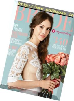 Bride to Be Australia – August-October 2016