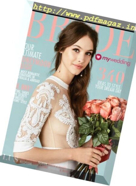 Bride to Be Australia – August-October 2016 Cover