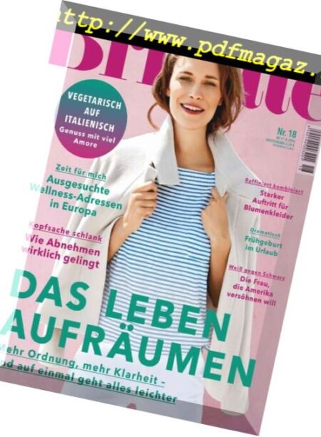 Brigitte – 17 August 2016 Cover