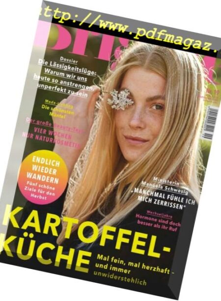 Brigitte – 31 August 2016 Cover