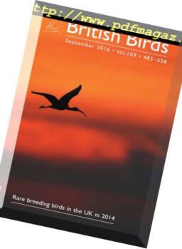 British Birds – September 2016