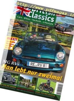 British Classics – September-Oktober 2016