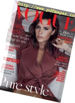 British Vogue – October 2016
