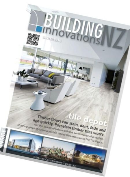 Building Innovations NZ – Winter 2016 Cover