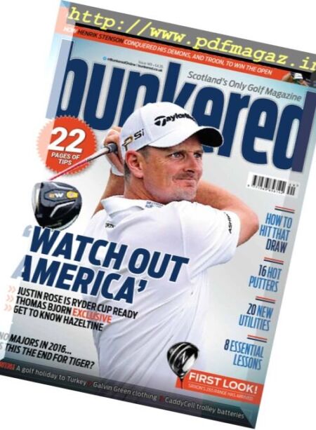 Bunkered – Issue 149, 2016 Cover