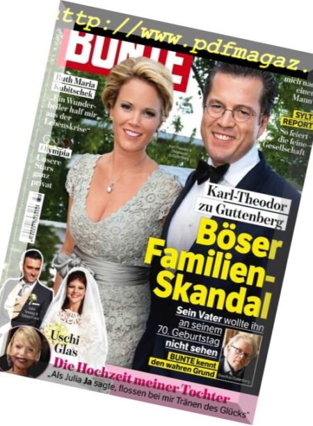 Bunte Magazin – N 32, 4 August 2016 Cover