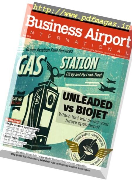 Business Airport International – July 2016 Cover