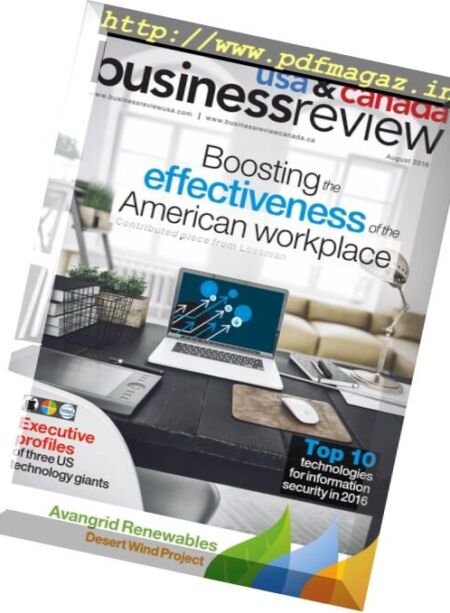 Business Review USA – August 2016 Cover