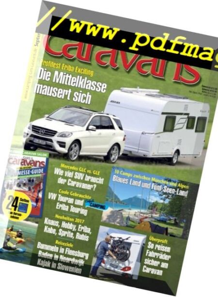 Camping, Cars & Caravans – September 2016 Cover