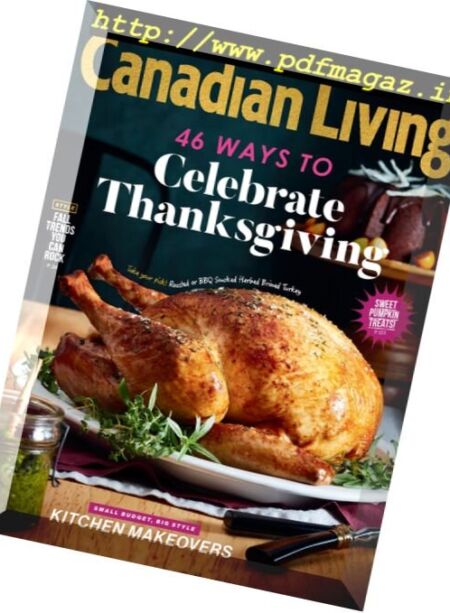 Canadian Living – October 2016 Cover