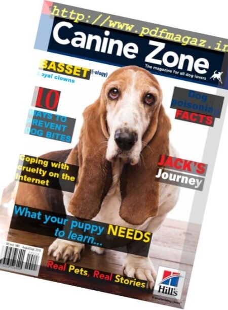 Canine Zone – August-September 2016 Cover