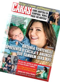 Caras Brazil – 12 Agosto 2016