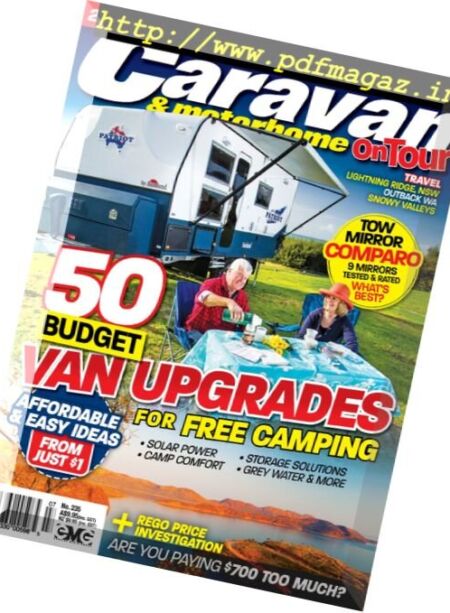 Caravan and Motorhome On Tour – Issue 235, 2016 Cover