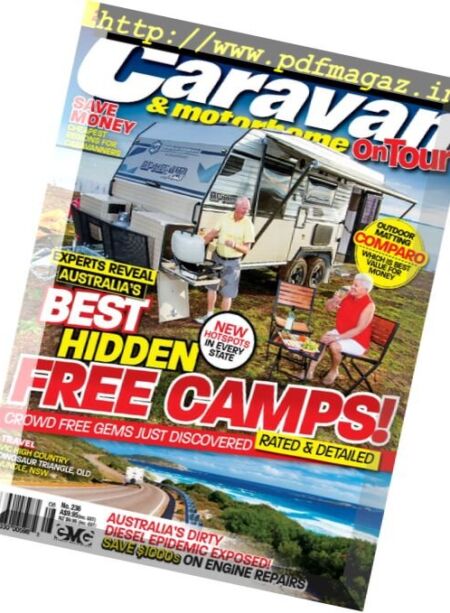 Caravan and Motorhome On Tour – Issue 236, 2016 Cover