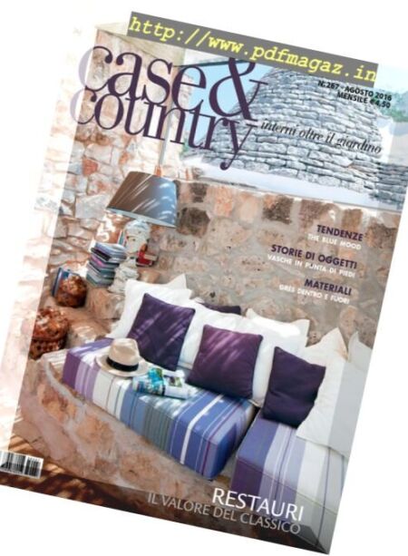 Case & Country – Agosto 2016 Cover