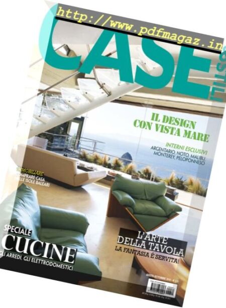 Case & Stili – Agosto-Settembre 2016 Cover