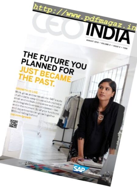 CEO India – August 2016 Cover