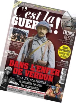 C’est la guerre! – N 7, 2016