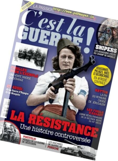 C’est la guerre! – N 8, 2016 Cover
