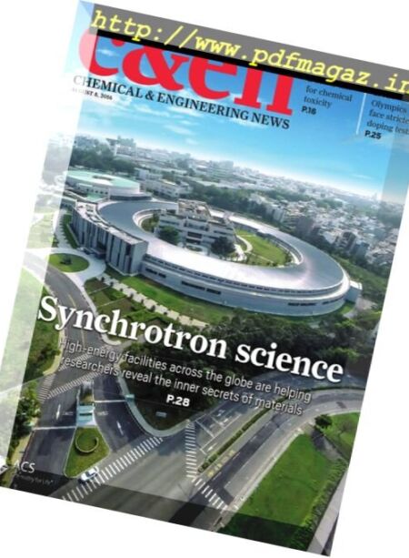 Chemical & Engineering News – 8 August 2016 Cover