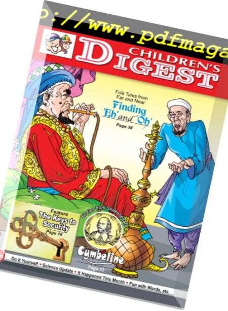 Children’s Digest – September 2016 Cover